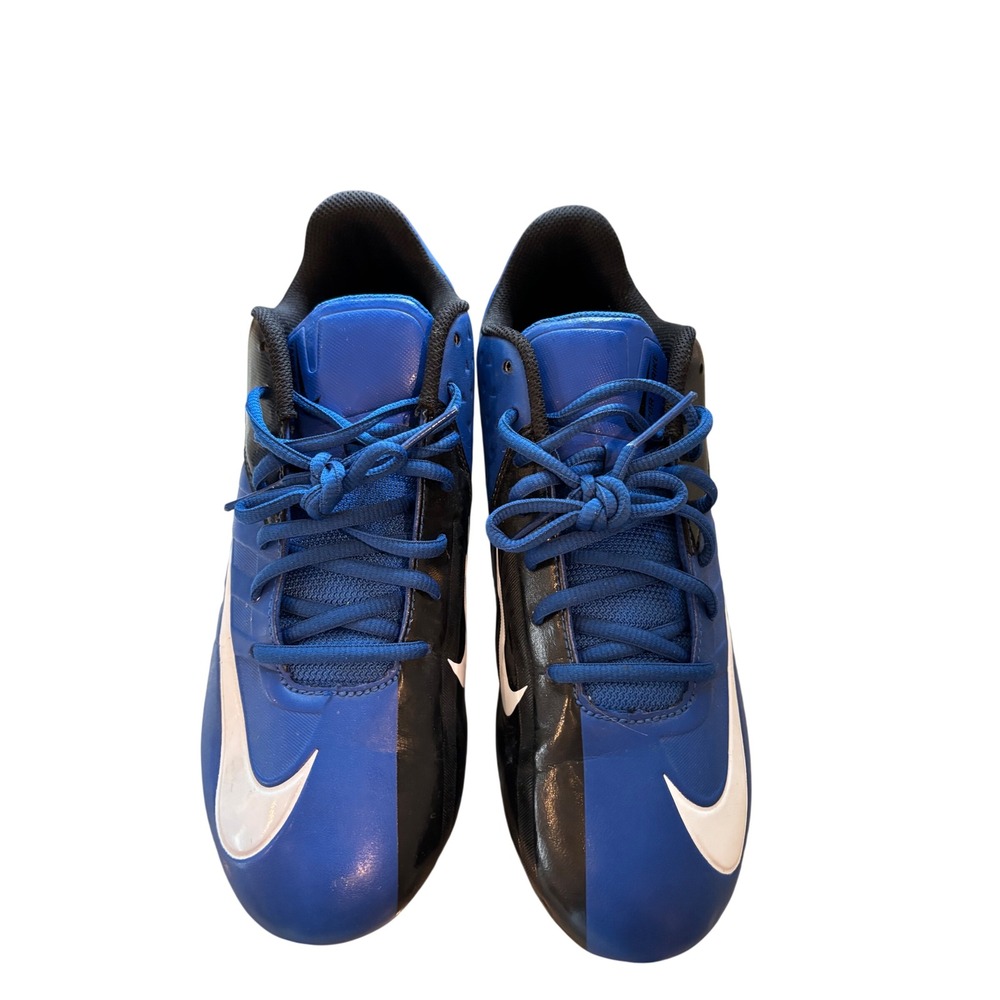 Nike Vapor Speed Football Cleats Blue Black White 511336-411 Mens 9.5
